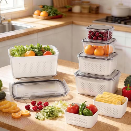 33% Off HOMETALL 5-Pack Fruit Storage Containers - Image 5
