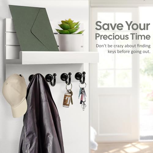 44% Off HONJIN Key Holder for Wall Entryway Organizer - Image 3
