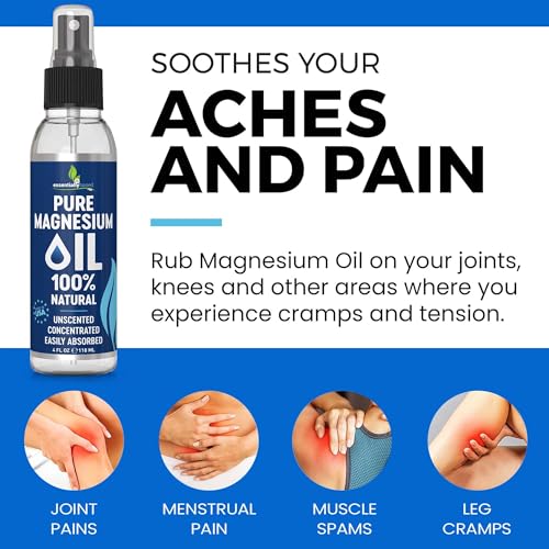 25% Off Pure Magnesium Oil Spray for Sleep & Pain Relief - Image 3