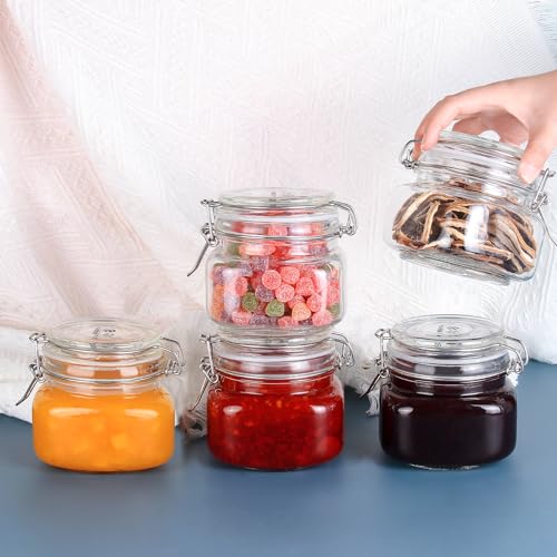5% Off YEBODA 16oz Glass Food Storage Jars (6-Pack) - Image 2
