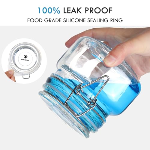 5% Off YEBODA 16oz Glass Food Storage Jars (6-Pack) - Image 5