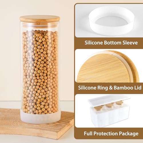 50% Off TBWIND 34oz Glass Storage Containers 6-Pack - Image 5