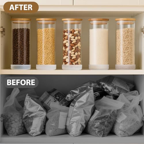 50% Off TBWIND 34oz Glass Storage Containers 6-Pack - Image 6