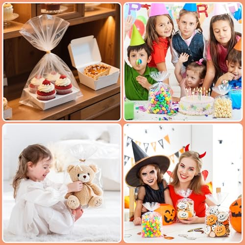 30% Off RICEDUO 50-Pack Clear Cellophane Gift Bags - Image 7