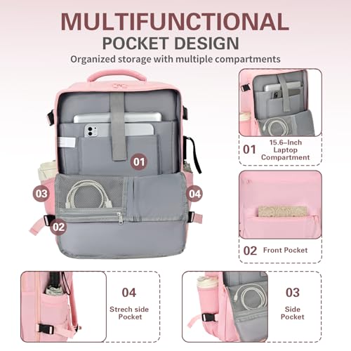 Travel Backpack for Women & Men – Airline Approved Underseat - Image 4