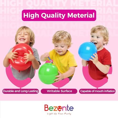 58% Off Bezente White Latex Balloons 100 Pack - Image 5