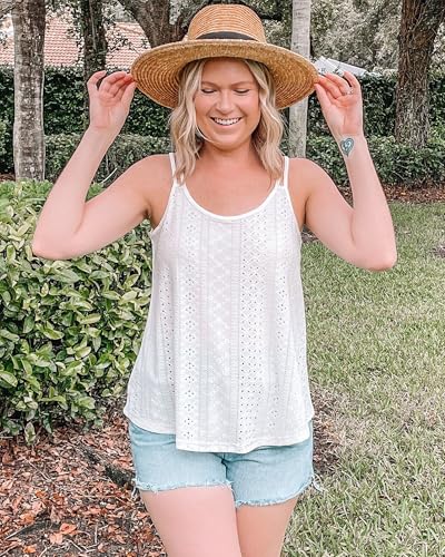10% Off XIEERDUO Women's Eyelet Tank Top with Code - Image 3