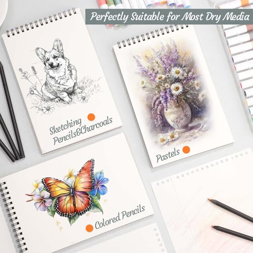 4-Pack Small Sketchbooks - 13% Off & Great for Beginners - Image 6