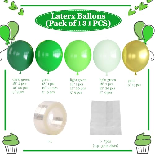 Green & Gold Balloon Arch Kit on Sale at $5.99 - Image 2