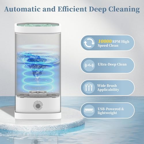 50% Off Electric Makeup Brush Cleaner Machine - Image 2
