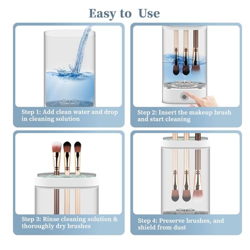 50% Off Electric Makeup Brush Cleaner Machine - Image 6