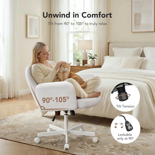 14% Off HUANUO Criss Cross Office Chair for Women - Image 6