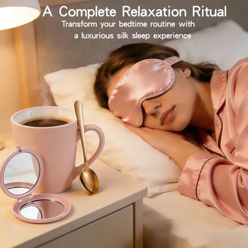 50% Off Luxury Silk Sleep Mask Gift Set for Women - Image 2