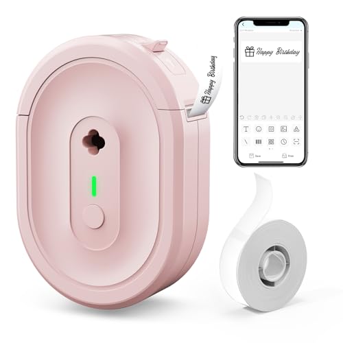 Save 6% on HKHKPI Pink Bluetooth Label Maker - Image 1