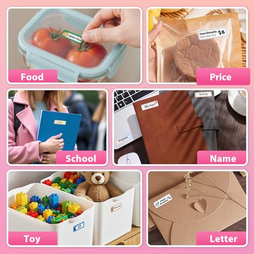 Save 6% on HKHKPI Pink Bluetooth Label Maker - Image 3