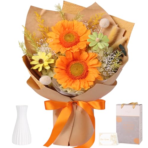 50% Off Preserved Sunflowers Bouquet - Forever Flowers Deal - Image 1