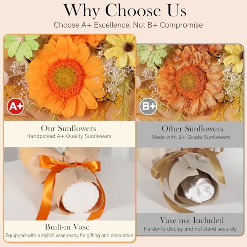 50% Off Preserved Sunflowers Bouquet - Forever Flowers Deal - Image 6