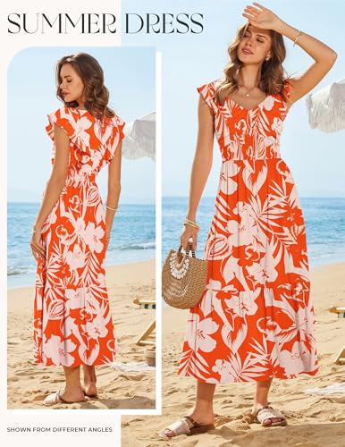 33% Off GRACE KARIN Floral Maxi Dress for Women - Image 2