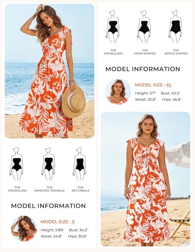 33% Off GRACE KARIN Floral Maxi Dress for Women - Image 6