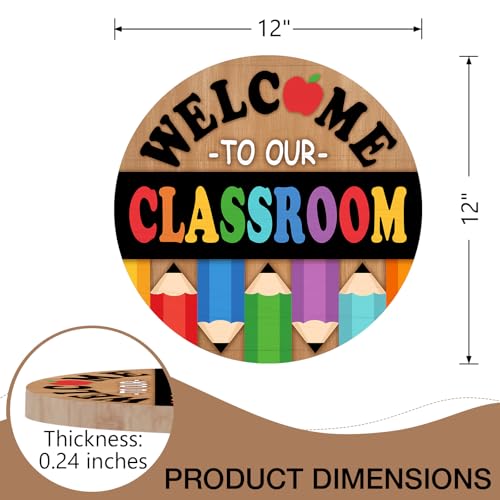 50% Off Deroro Welcome Classroom Door Sign - Image 2