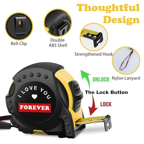 50% Off 'I Love You Forever' Tape Measure Gift - Image 4