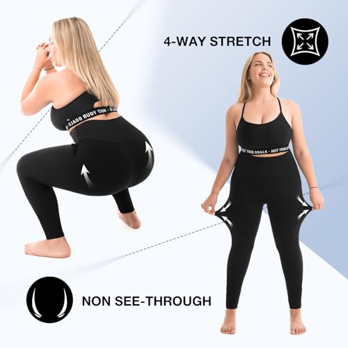 Plus Size Leggings with Pockets - 50% Off with Code - Image 4