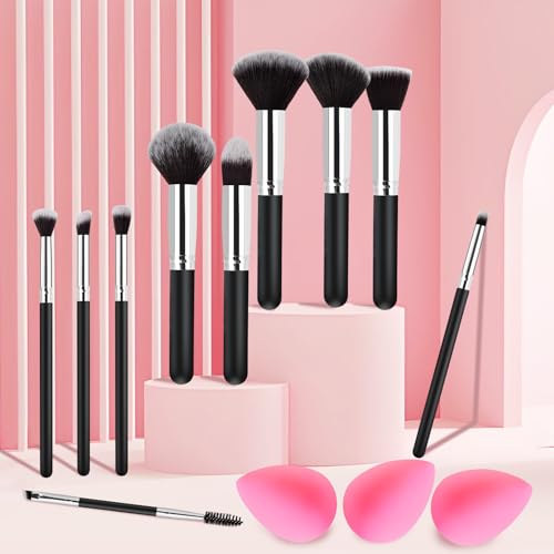 30% Off 13-Pc Makeup Brush Set for Mom & Women - Image 3
