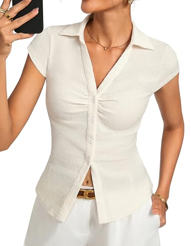 25% Off Kate Kasin Women Textured Blouse - Image 1