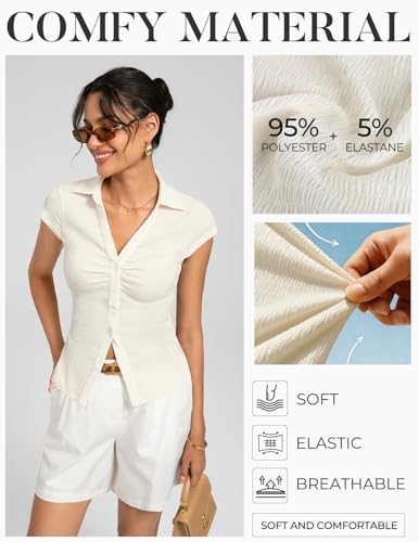 25% Off Kate Kasin Women Textured Blouse - Image 3