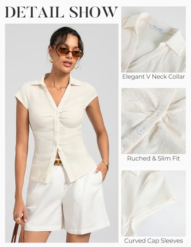 25% Off Kate Kasin Women Textured Blouse - Image 4