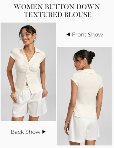 25% Off Kate Kasin Women Textured Blouse - Image 5