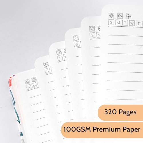 12% Off CAGIE Floral Journal for Women – 320 Pages - Image 3