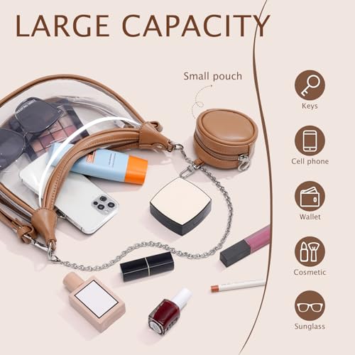 50% Off LONG VACATION Stadium Clear Crossbody Bag - Image 3