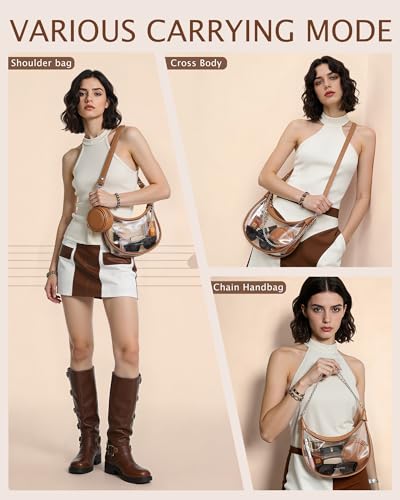 50% Off LONG VACATION Stadium Clear Crossbody Bag - Image 6