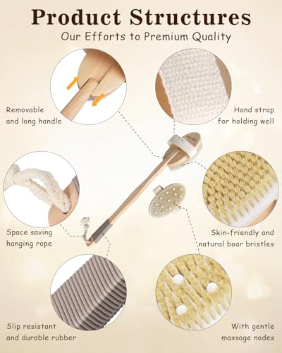 23% Off POPCHOSE Dry Brushing Body Brush - Only $9.99 - Image 5