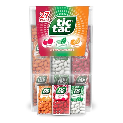Stock Up on 27-Pack Tic Tac Variety with Coupon