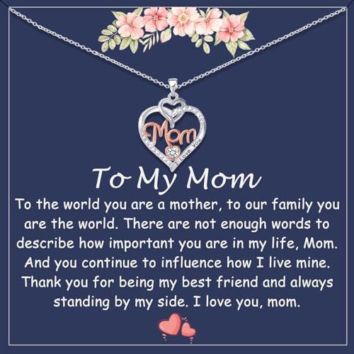 23% Off Mom Heart Pendant Necklace Gift - Image 1