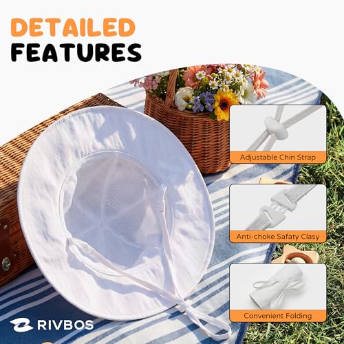 33% Off RIVBOS Toddler Sun Hat UPF 50+ - Image 4