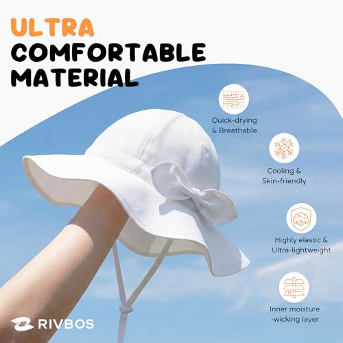 33% Off RIVBOS Toddler Sun Hat UPF 50+ - Image 5