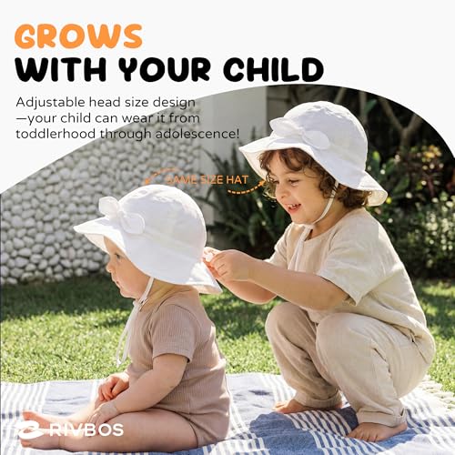 33% Off RIVBOS Toddler Sun Hat UPF 50+ - Image 7