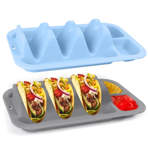 50% Off Silicone Taco Plates Holder Set of 2 - Image 1