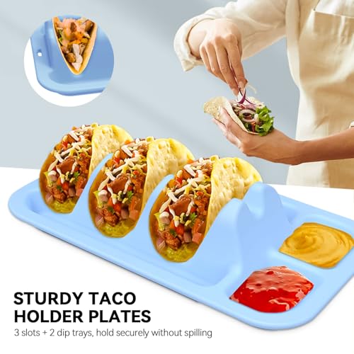 50% Off Silicone Taco Plates Holder Set of 2 - Image 2