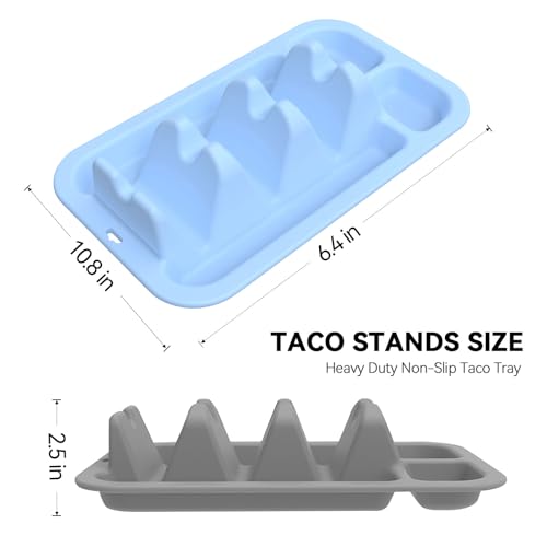 50% Off Silicone Taco Plates Holder Set of 2 - Image 4