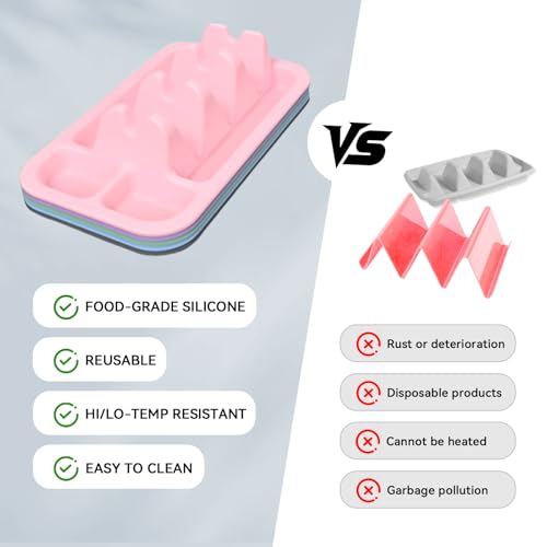 50% Off Silicone Taco Plates Holder Set of 2 - Image 5
