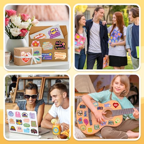 200 Spanish Motivational Stickers - Save 50% with Code - Image 5