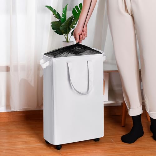 15% Off efluky Slim Laundry Hamper with Wheels - $16.99 - Image 5