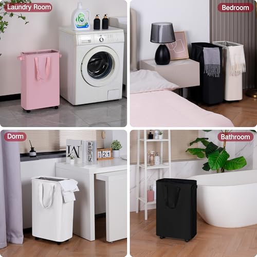 15% Off efluky Slim Laundry Hamper with Wheels - $16.99 - Image 6