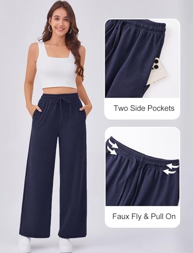 Arolina Wide Leg Sweat Pants with Code UN46LRXG - Image 4