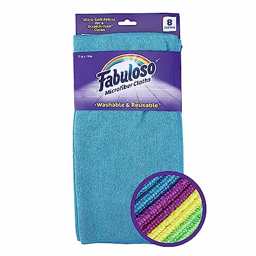 43% Off Fabuloso Microfiber Cleaning Cloths 8-Pack - Image 1