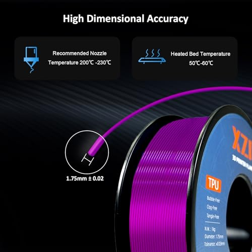 5% Off XZN TPU 95A Flexible 3D Printer Filament 1KG - Image 4